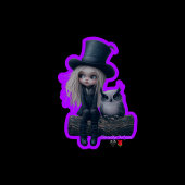 Maigre Mort Dans les autocollants d'amour