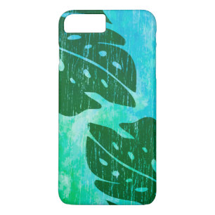 Maikai Hawaïaanse Monstera Blad Tie-Dye Blend iPhone 8 Plus / 7 Plus Hoesje