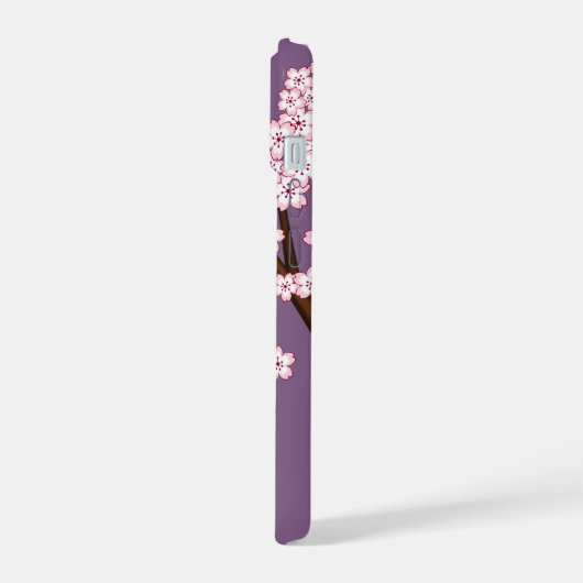 Maiko Kokeshi Doll - Blue Kimono Geisha Girl iPhone 15 Hoesje (Linkerkant)