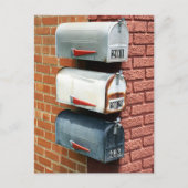 MAIL BOX POST BOX POSTCROSSING BRIEFKAART (Voorkant)