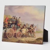 Mail Coaches on Road: The QuickSilver Devonp Fotoplaat (Zijkant)