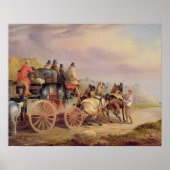 Mail Coaches on Road: The QuickSilver Devonp Poster (Voorkant)