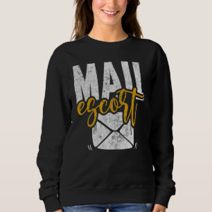 Mail Escort Postal Worker US Post Mail Car Trui
