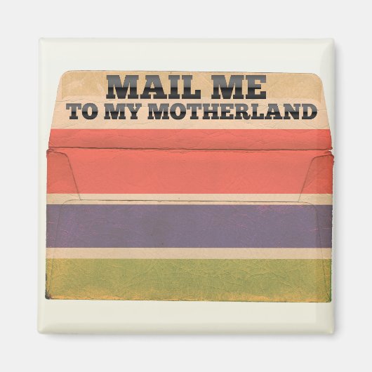 Mail me naar Gambia Magneet (Voorkant)