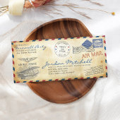  Mail Military Farewell Party Invitation Kaart