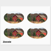 Mail Pouch Barn Ovale Sticker (Vel)