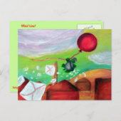 Mail Time! Briefkaart (Voorkant / Achterkant)