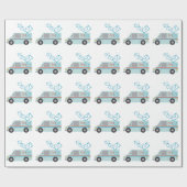 Mail Truck Cadeaupapier (Vlak)