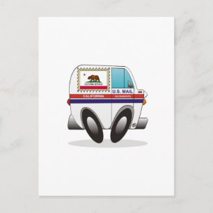 Mail Truck CALIFORNIË Briefkaart