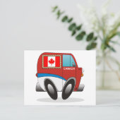 Mail Truck Canada Briefkaart (Staand voorkant)
