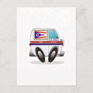Mail Truck OHIO Briefkaart