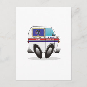 Mail Truck UTAH Briefkaart