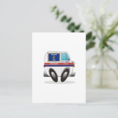 Mail Truck WISCONSIN Briefkaart (Staand voorkant)