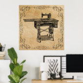 MAILBESTELLINGSMACHINE VOOR ZEEPEN 1907 POSTER (Thuiskantoor)