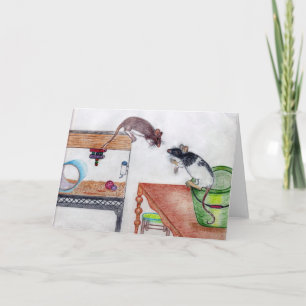 Mailbox Molly Note Card 4 Kaart