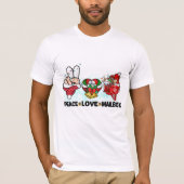 Mailbox Peace Love T-shirt (Voorkant)