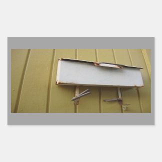 Mailbox-Sticker Rechthoekige Sticker