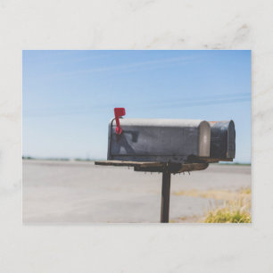 Mailboxen in de stad Vampire Briefkaart