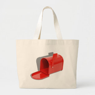 MailboxOpen051409shadows Grote Tote Bag