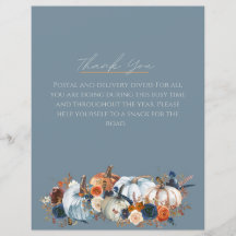 Mailcarrier, dank u, teken, veranda inrichting, He