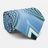 "Mailed Butterflyfish" Stropdas van grote afdrukke (Opgerold)