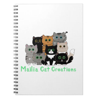 Mailia Cat Creations Kattenfamilie Notitieboek