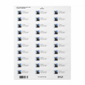 MailingLabel-4 - Gepersonaliseerd Etiket (Full Sheet)