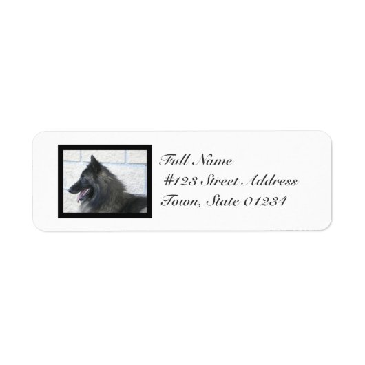 MailingLabel-5 - Gepersonaliseerd Etiket (Voorkant)