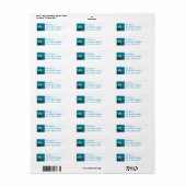 Mailinglabel voor foto's beheren etiket (Full Sheet)