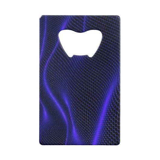 Maillage en métal bleu à la recherche d'ouverture (Devant)