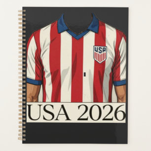 Maillot de foot USA rétro style patriotique rouge 