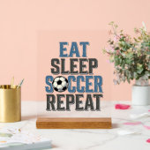 Maillot de football Manger Dormir Répéter Typograp (Mariage)