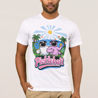 Maillot de Pickleball T-Shirt à Manches Courtes