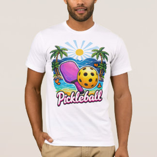 Maillot de Pickleball T-Shirt à Manches Courtes