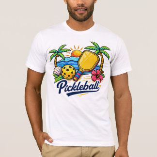 Maillot de Pickleball T-Shirt à Manches Courtes