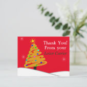 Mailman BEDANKT BRIEFKAARTEN (Staand voorkant)