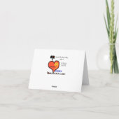 Mailman Bit By Dog Pog Carte de jour des travaille (Dos)