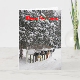 Mailman Christmas Kaart