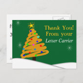 Mailman DANK JE BRIEFKAART III (Voorkant / Achterkant)