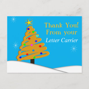 Mailman DANK U BRIEFKAART IV