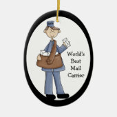 Mailman Dank u Ornament (Voorkant)