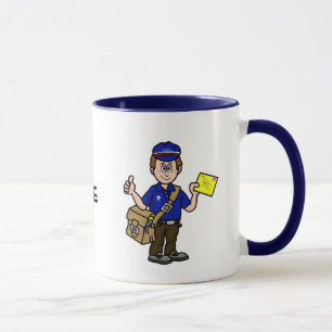 Mailman Nom personnalisé Mug