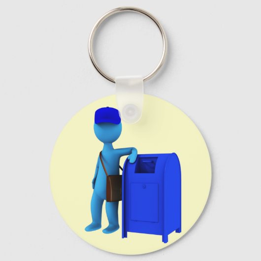 Mailman Sleutelhanger (Voorkant)