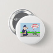 MAILMAN TURTLE GRRR RONDE BUTTON 5,7 CM (Voorkant /achterkant)