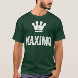 Maimo the King Crown & Name Design for Men genaamd T-shirt
