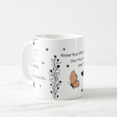 Main Character Energy Motivational Coffee Mug (Devant gauche)