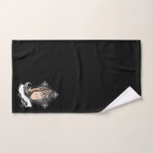 Main crucifix et prière (Serviette à main)