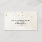 Main de guérison - Triple Lune - Carte de visite d (Dos)