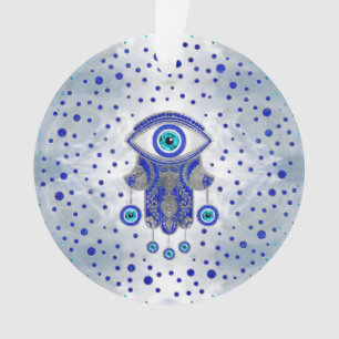 Main de Hamsa - Main de Fatima Lapis Lazuli et Arg