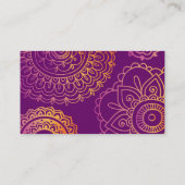 MAIN de l'Aqua HEMSA de carte de visite d'un DIEU (Dos)